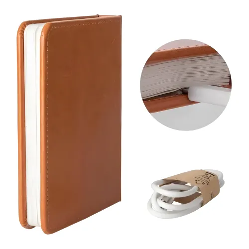Настільна лампа світильник у формі книги Foldable Book Lamp Нічник для дитячої кімнати 12*9 - фото 3