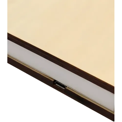 Настільна лампа світильник у формі книги Foldable Book Lamp Нічник для дитячої кімнати 12*9 - фото 9