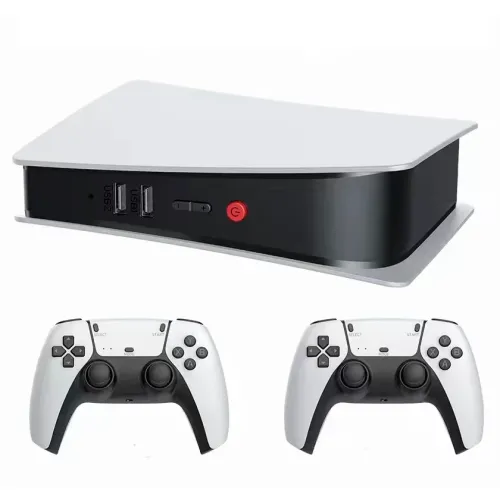 Ігрова консоль, 2 бездротові джойстики. Приставка M5 HDMI з динаміком. Game box 4K FullHd. 64Gb/128Gb - фото 2