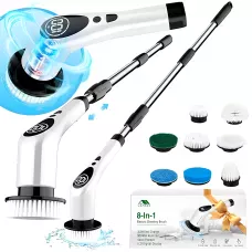 Щітка Електрична 360 Градусів, з 8 насадками Cleaning Brush cleaner XL-774