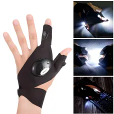 Рукавичка з вбудованим ліхтариком Glove Light рукавички з ліхтариком