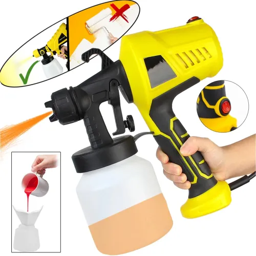 Електричний фарбопульт Electric Paint Sprayer, 500W, 3 ступені розпилення, 800 мл