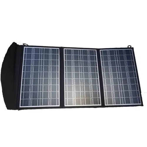 Складана портативна сонячна панель GD-ZD1845 45 W 17.8 V на 3 секції з USB - фото 7
