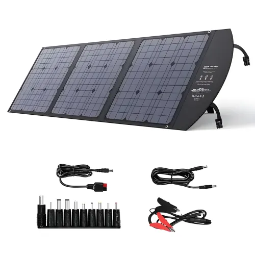 Складана портативна сонячна панель GD-ZD1845 45 W 17.8 V на 3 секції з USB - фото 9