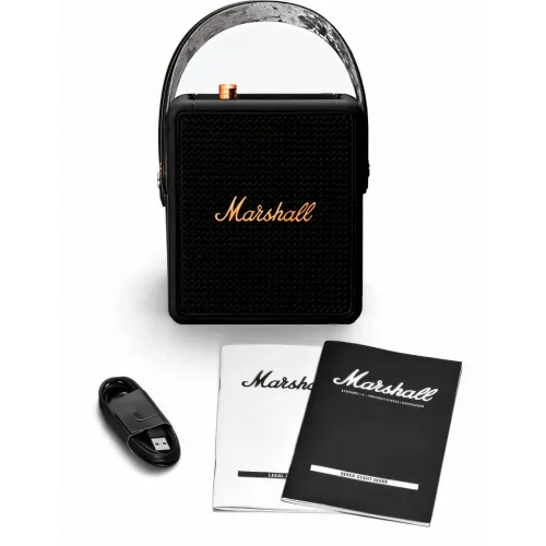 Портативна колонка MARSHALL STOCKWELL BT W2, Bluetooth 5.1, 1200 мАч, чорна ручка - фото 4