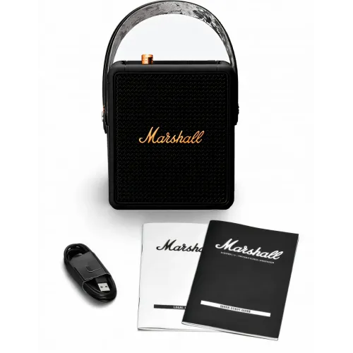 Портативна колонка MARSHALL STOCKWELL BT W2, Bluetooth 5.1, 1200 мАч, чорна ручка - фото 4