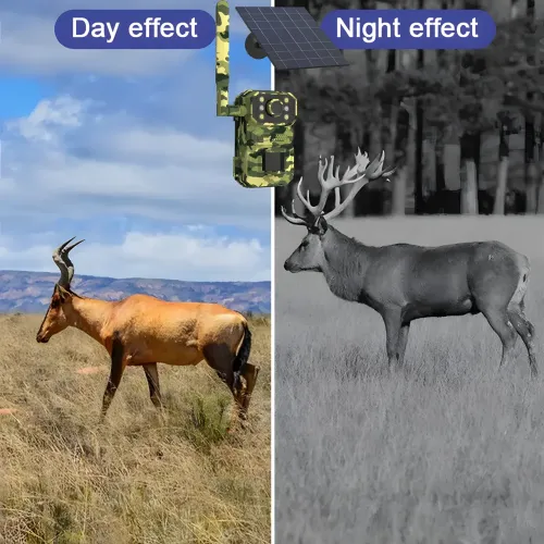 Фотоловичка для полювання з LTE-модулем HUNTING CAMERA 4G Камера з датчиком руху та сонячною батареєю - фото 6