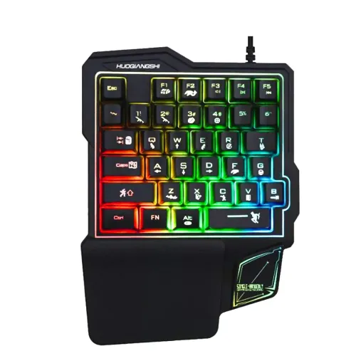 Ігровий набір клавіатури та миші для телефона 35 клавіш NEW KEYBOARD/MOUSE - фото 5