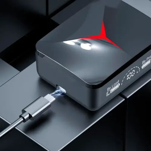 Бездротові навушники M90 Pro True Wireless Earbuds 5.3 зі світлодіодним дисплеєм, гарнітура з Powerbank - фото 2
