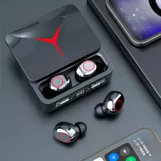 Бездротові навушники M90 Pro True Wireless Earbuds 5.3 зі світлодіодним дисплеєм, гарнітура з Powerbank