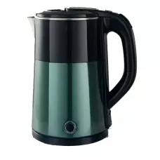 Электрочайник DOMOTEC MS-5029, 2 л объем, мощность 2000 Вт, вращение 360 градусов. Микс цветов Зеленый