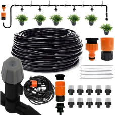 Садовый туманообразователь 10 м Patio Mist Mistcooling Kit BD-182 Автоматическая система капельного полива