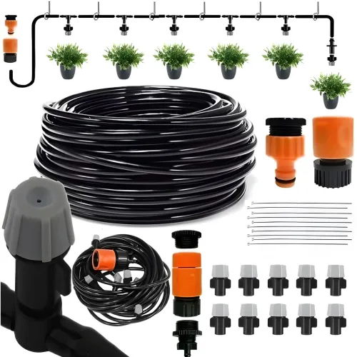 Садовий туманоутворювач 10 м Patio Mist Mistcooling Kit BD-182 Автоматична система крапельного поливання - фото 2