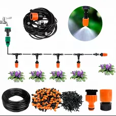 Садовий туманоутворювач 10 м Patio Mist Mistcooling Kit BD-182 Автоматична система крапельного поливання