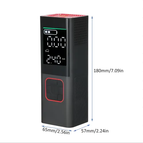 Компресор акумуляторний для Автомобілів і велосипедів до 8 bar Car Air Pump ATJ-6988 - фото 8