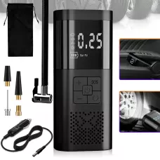 Акумуляторний портативний компресор для Автомобілів і велосипедів Wireless air pump VC027, 6000 mAh, 8.3 bar