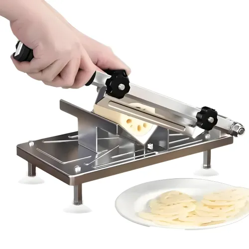 Ручний кухонний верстат ламтерізка Food Slicer LY-38 для нарізання м'ясних, ковбасних і сирних виробів - фото 4