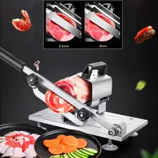 Ручний кухонний верстат ламтерізка Food Slicer LY-38 для нарізання м'ясних, ковбасних і сирних виробів
