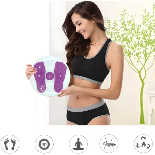 Обертовий диск + масаж стоп Waist Twisting, 27 см. Диск здоров'я для талії та м'язів живота - фото 8