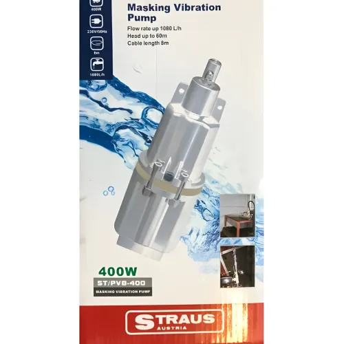 Вибрационный погружной насос Vibration Pump ST/PVB-400 кабель 8 м электронасос, 400W,  1080 л/ч - фото 18