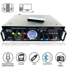 Підсилювач потужності звуку UKC AV-339BT 300W