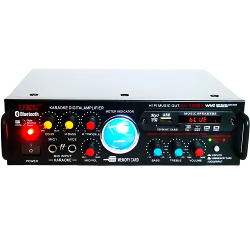 Усилитель мощности звука UKC AV-339BT 300W - фото 4