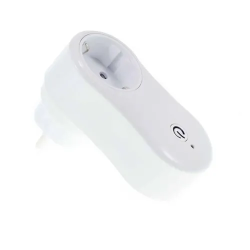 Розумна розетка з Wi-Fi + USB, інтелектуальна смарт-розетка TUYA з керуванням смартфоном, біла - фото 2