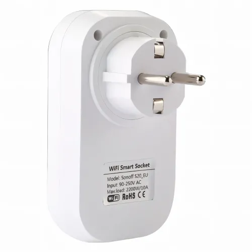 Розумна розетка з Wi-Fi + USB, інтелектуальна смарт-розетка TUYA з керуванням смартфоном, біла - фото 4