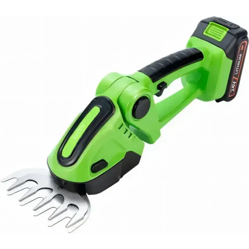 Ножиці-кущоріз 2 в 1, Garden cutter EVCITN 24 V, акумуляторний з індикацією заряду, неіржавка сталь - фото 4