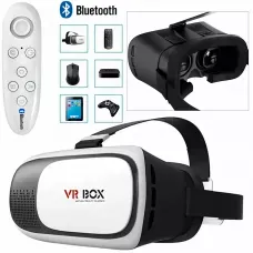 3D Окуляри віртуальної реальності VR BOX G2 з bluetooth, фокусування лінз