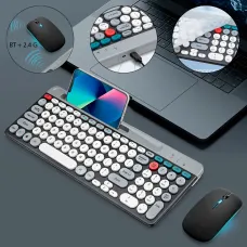 Бездротовий комплект ZYG 806, Bluetooth, повнорозмірна клавіатура, оптична миша, USB-зарядка