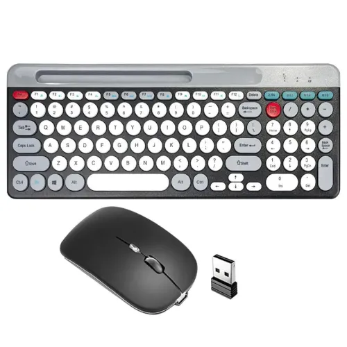 Бездротовий комплект ZYG 806, Bluetooth, повнорозмірна клавіатура, оптична миша, USB-зарядка - фото 2
