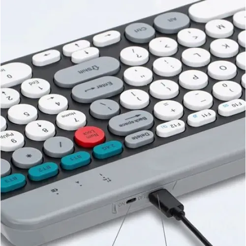 Бездротовий комплект ZYG 806, Bluetooth, повнорозмірна клавіатура, оптична миша, USB-зарядка - фото 4