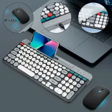 Бездротовий комплект ZYG 806, Bluetooth, повнорозмірна клавіатура, оптична миша, USB-зарядка