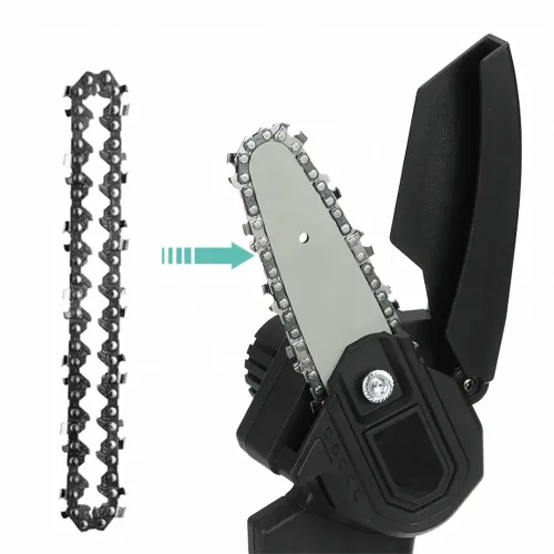 Міні електропила Chainsaw 48V, Li-lon акумулятор 1.5 А·год, 2000 об/хв, для обрізання дерев, різання дерев - фото 2