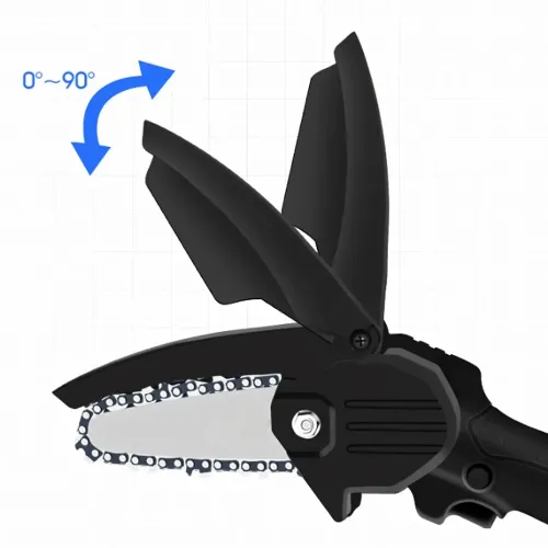 Міні електропила Chainsaw 48V, Li-lon акумулятор 1.5 А·год, 2000 об/хв, для обрізання дерев, різання дерев - фото 3