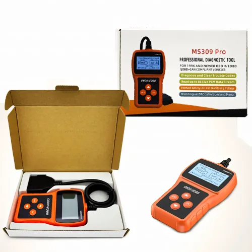 Сканер диагност MS309PRO OBD2, тестер неисправностей двигателя, определение DTC, заряда батареи, авто с 2006 г - фото 10