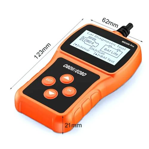 Сканер диагност MS309PRO OBD2, тестер неисправностей двигателя, определение DTC, заряда батареи, авто с 2006 г - фото 9