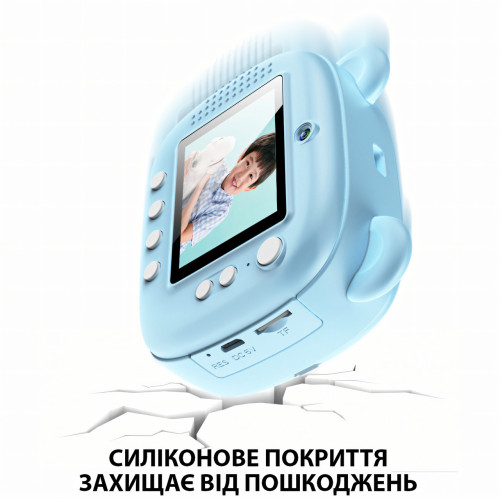 Детский фотоаппарат моментальной печати M3, 2 камеры, micro SD, аккумулятор, USB-зарядка, пластик, розовый - фото 4