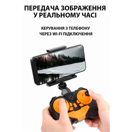 Машинка ZIPP Toys CAM на радиоуправлении, улучшенная багги с камерой 1 MP, черный - фото 13