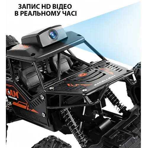 Машинка ZIPP Toys CAM на радиоуправлении, улучшенная багги с камерой 1 MP, черный - фото 18
