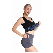 Жіноча майка сауна, Sweat Shaper для схуднення, утягувальна майка для занять спортом, для жінок, М/Л/ХЛ/2ХЛ XL