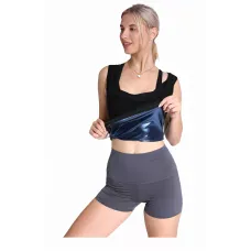 Жіноча майка сауна, Sweat Shaper для схуднення, утягувальна майка для занять спортом, для жінок, М/Л/ХЛ/2ХЛ XXL