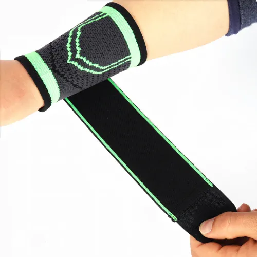Компресійний бандаж на кисть pressurized wristbands, еластичний бинт на зап'ястя для занять спортом, липучка - фото 6