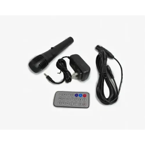 Портативна колонка Kimiso QS-1203, Bluetooth-колонка 12inch з мікрофоном і світломузкою, TF-карта, USB, FM - фото 6
