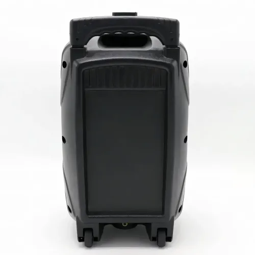 Портативна колонка Kimiso QS-1203, Bluetooth-колонка 12inch з мікрофоном і світломузкою, TF-карта, USB, FM - фото 3
