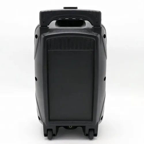 Портативна колонка Kimiso QS-1203, Bluetooth-колонка 12inch з мікрофоном і світломузкою, TF-карта, USB, FM - фото 3
