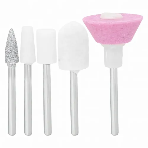 Фрезер для манікюру та педикюру Flawless Salon Nails, 65 Вт, 5 насадок, USB заряджання, 2 швидкості, акумулятор - фото 3