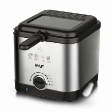 Электрическая фритюрница 2.5 л для жарки без масла, 1000 Вт, Deep Fryer RAF R5300, воздушный гриль, аэрофритюр