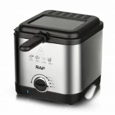 Электрическая фритюрница 2.5 л для жарки без масла, 1000 Вт, Deep Fryer RAF R5300, воздушный гриль, аэрофритюр